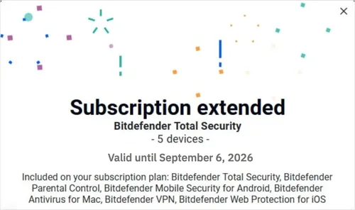 Bitdefender Premium Free for 6 Months