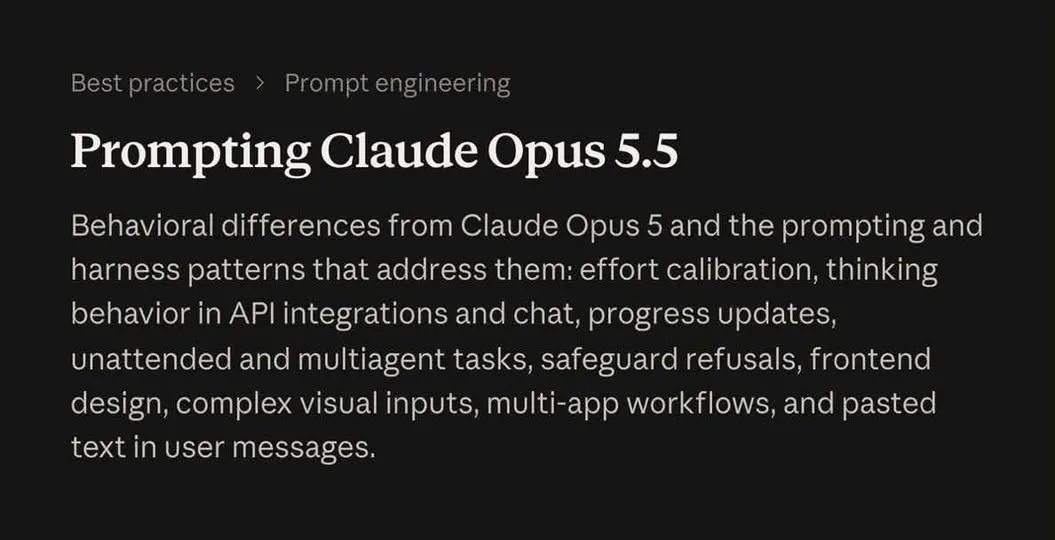 How to Prompt Claude Opus 5.5 the Right Way
