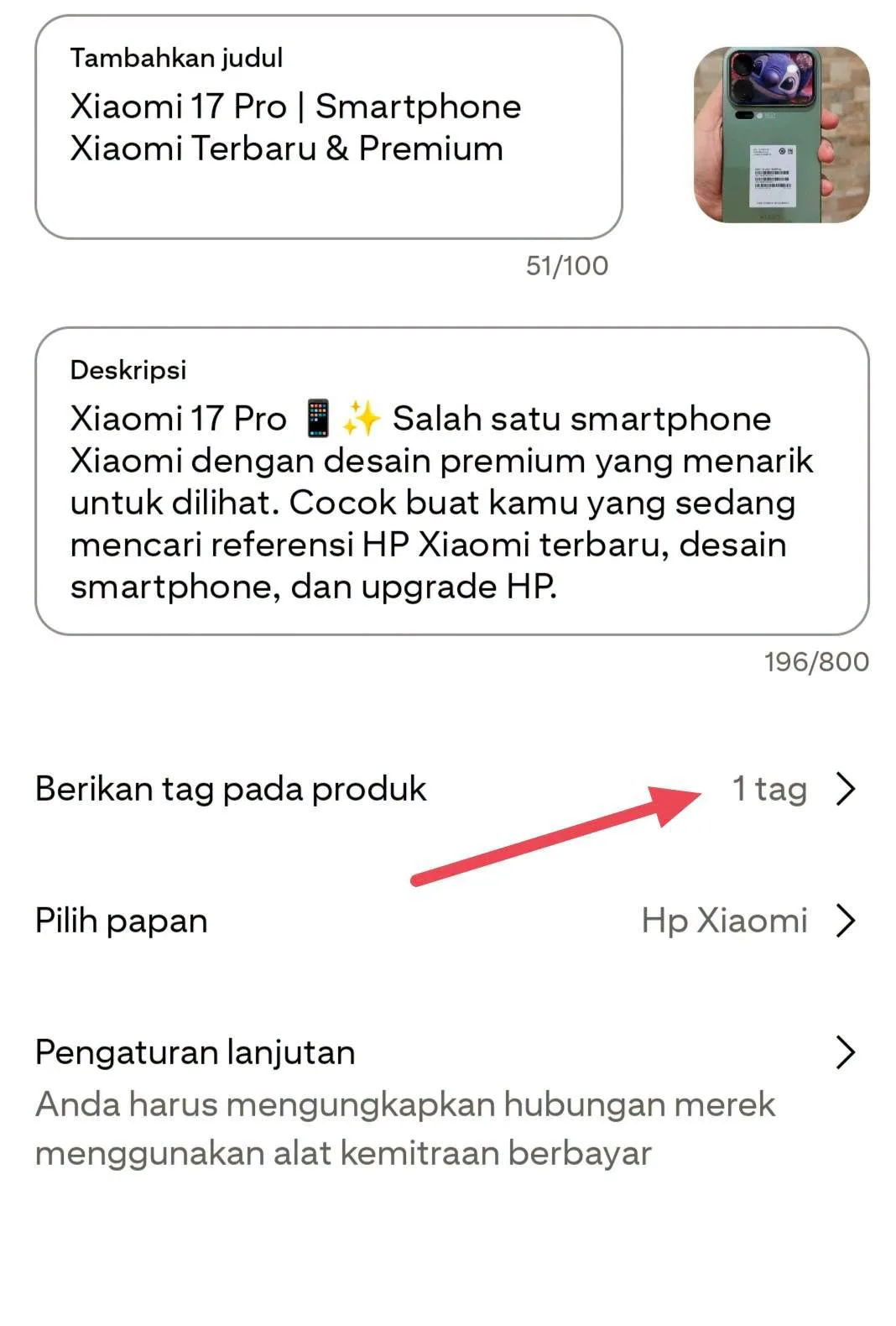 How to Tag Shopee Affiliate Products in Pinterest Pins