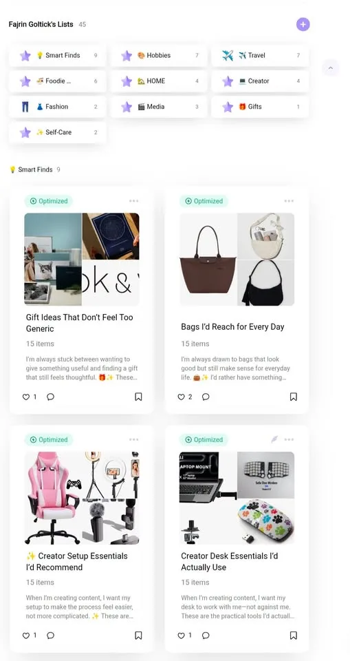 How to Build a Product Recommendation List on Benable