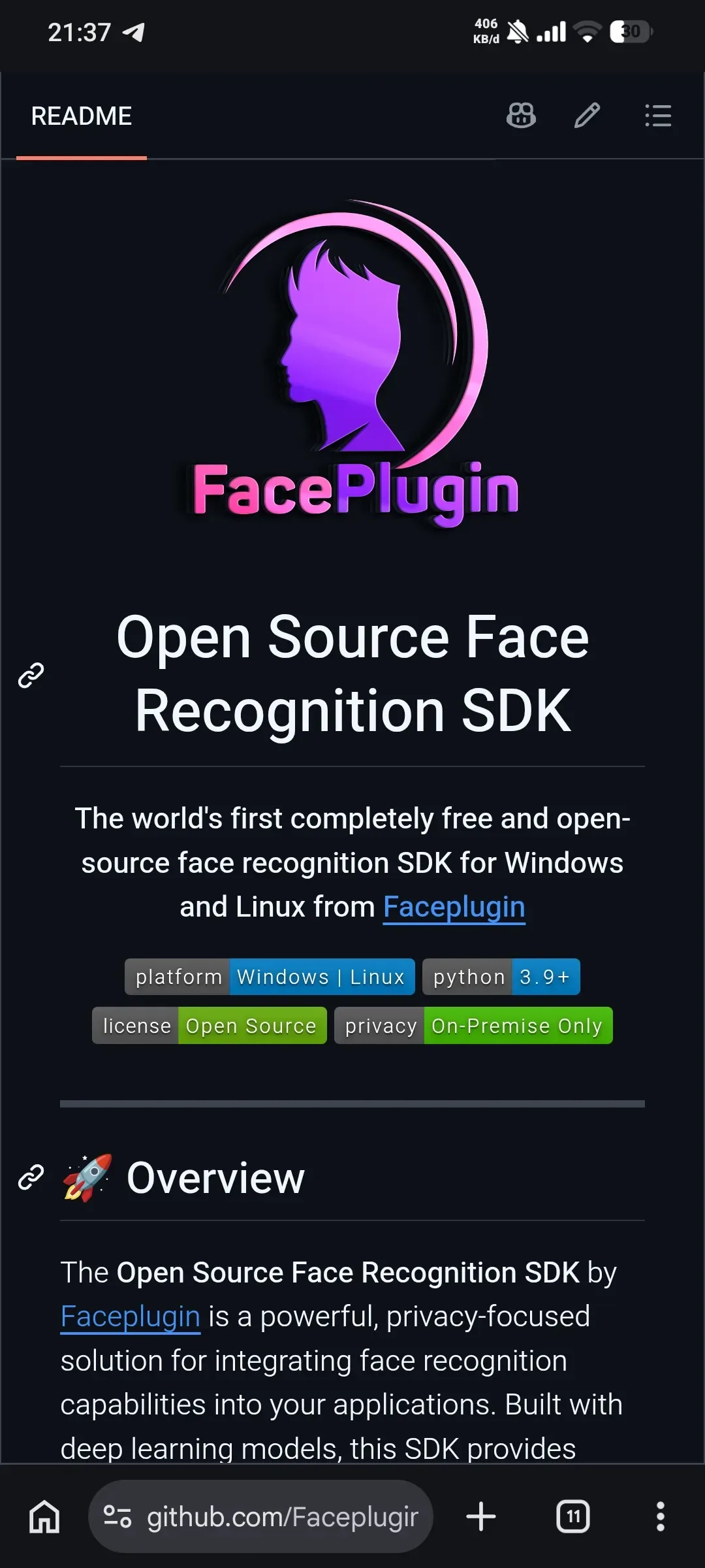 Self-Hosted Open-Source Face Recognition SDK