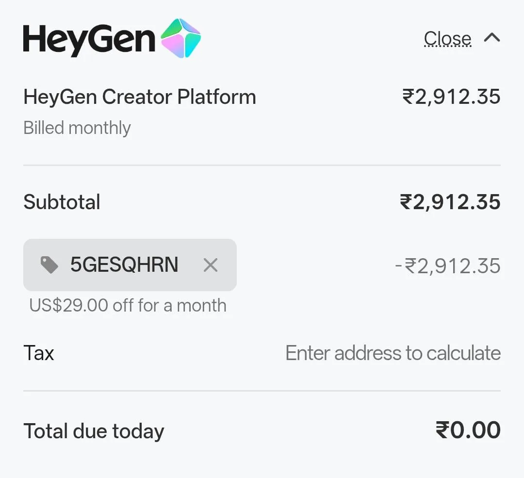How to Get a Free Month of HeyGen Creator Plan