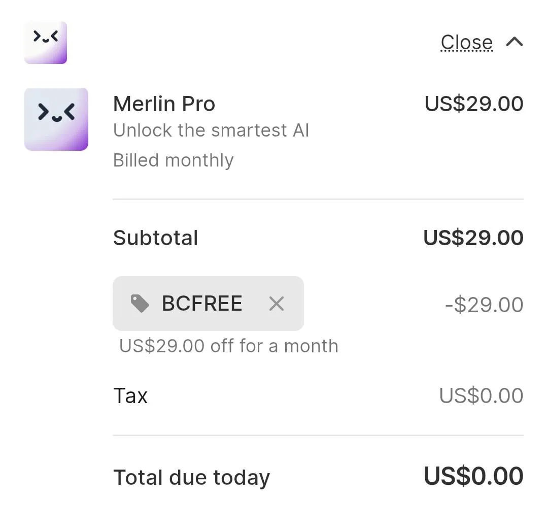 How to Get 1 Month of Merlin Pro Free