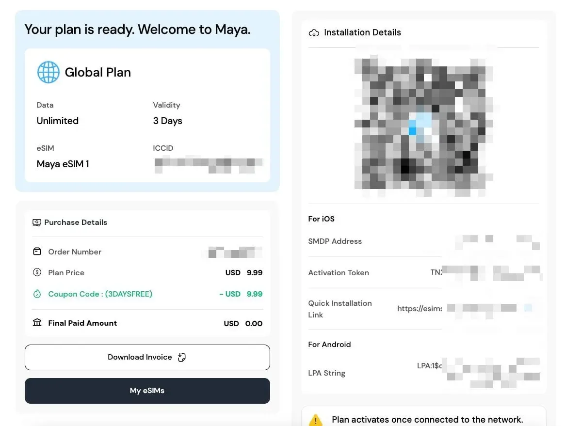How to Get a Free 3-Day Global eSIM
