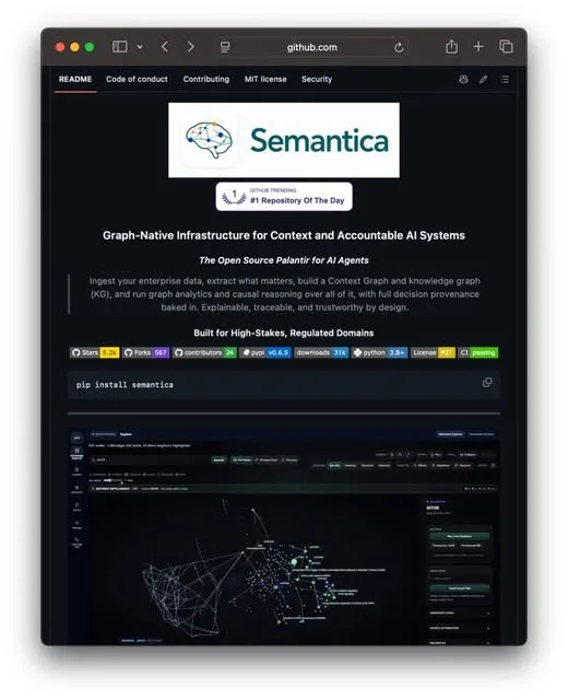 Semantica Is an Open-Source Audit Trail for AI Decisions