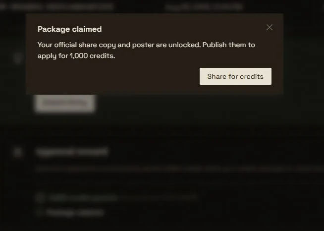 How to Get 1,000 Free AI Video Credits