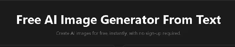 How to Generate Free AI Images on ImageFree.net