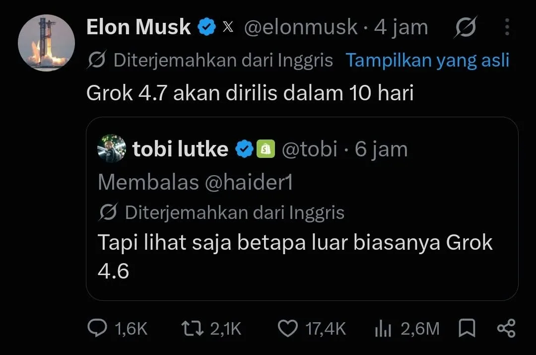 Grok 4.7 Launch Confirmed for 10 Days Out