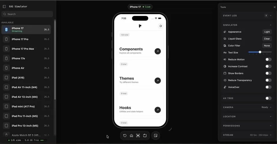 Expo Brings iOS Simulators to the Browser