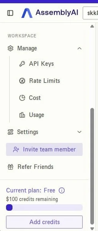 How to Get $100 in Free AssemblyAI API Credits