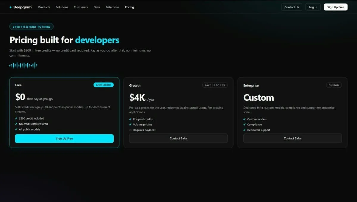 How to Claim $200 in Free Deepgram API Credits