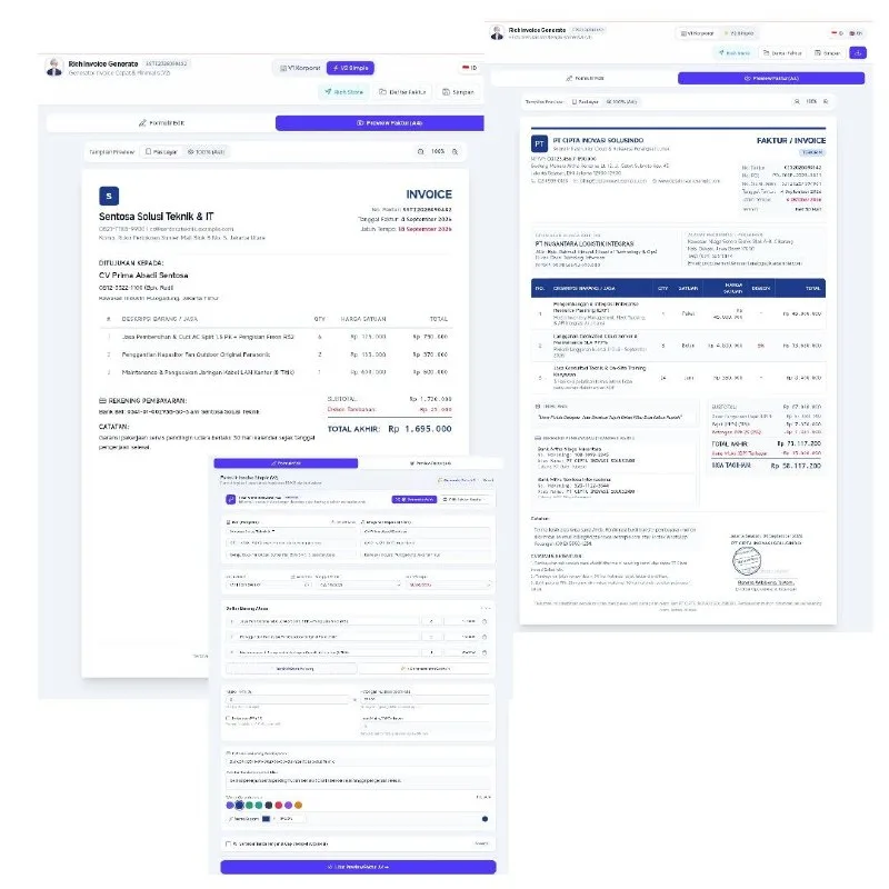 How to Generate Free Invoices With Two Templates