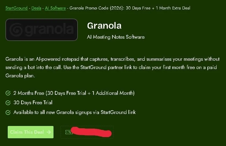 How to Get 2 Months of Granola AI for Free