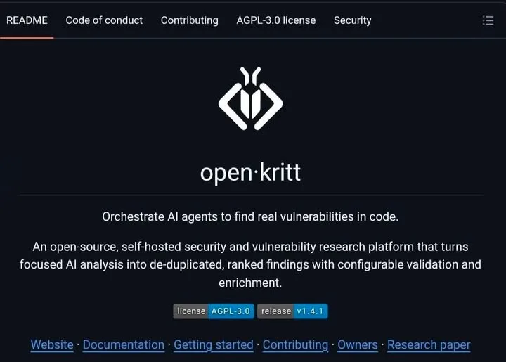 Open-Kritt brings open-source AI to security workflows