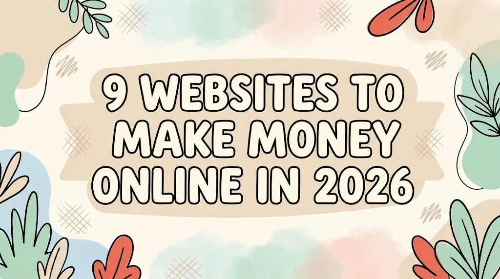 How to Make Money Online at 9 Legit Sites